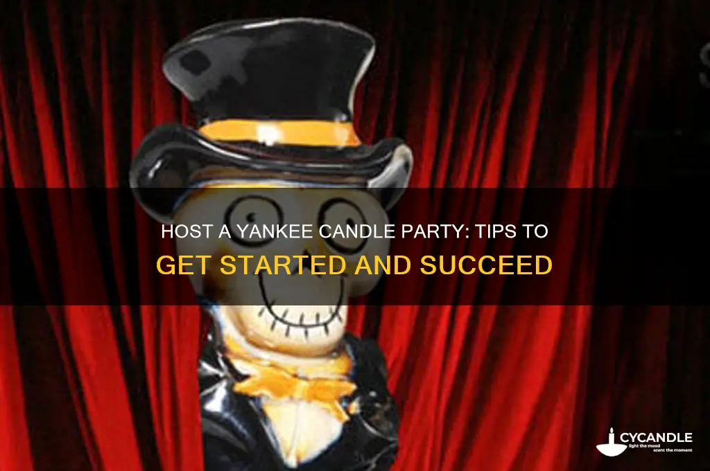 how to become a yankee candle party host