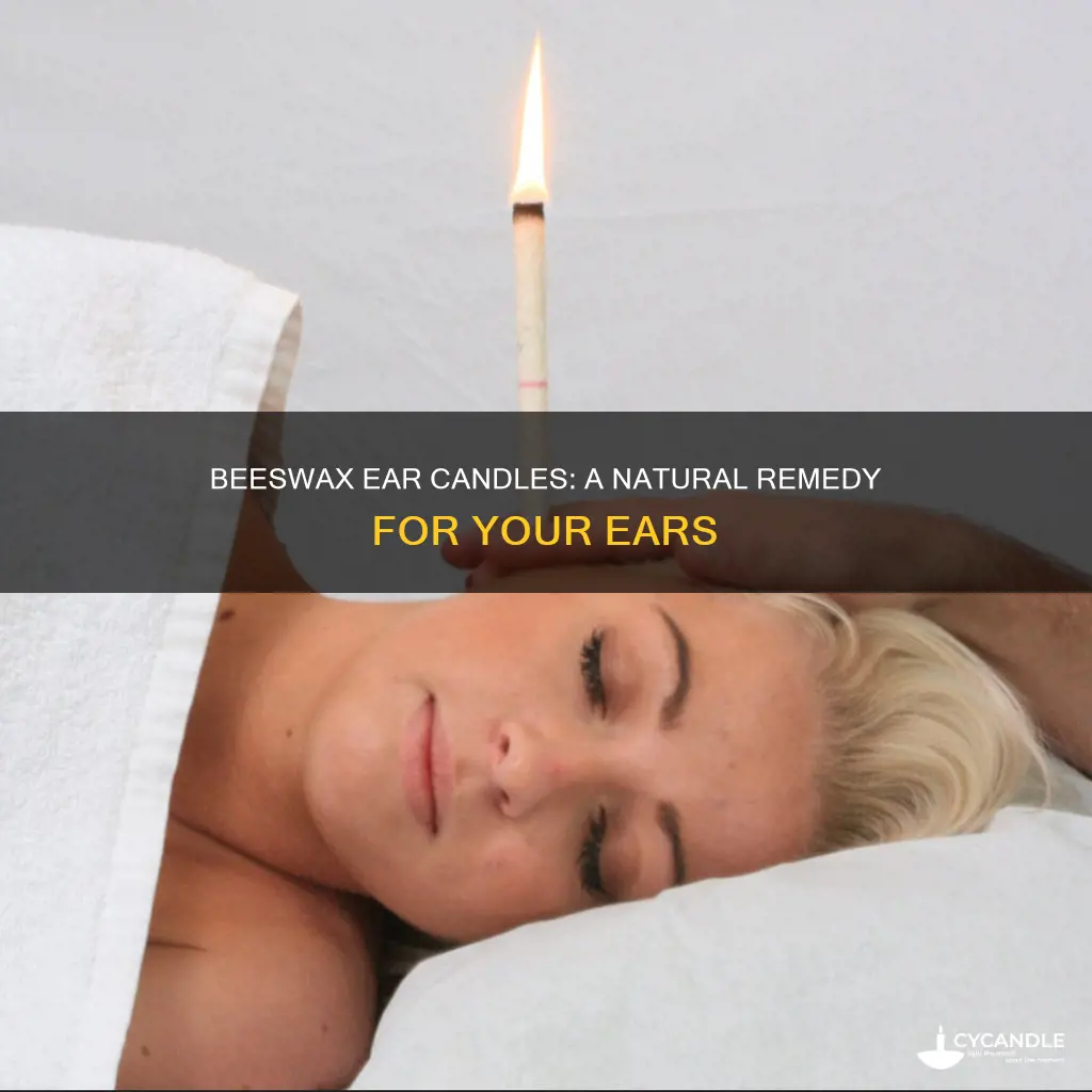 how to beeswax ear candles