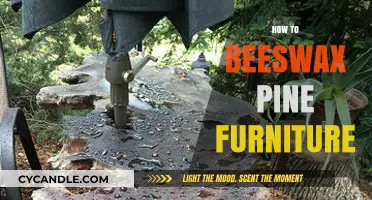 Revitalize Your Pine Furniture with Beeswax: A Step-by-Step Guide
