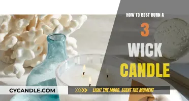 Mastering the Art of Burning 3-Wick Candles for Maximum Fragrance