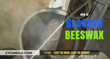 Mastering the Art of Blackening Beeswax: A Step-by-Step Guide