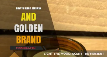 Mastering Beeswax and Golden Brand Blending: A Step-by-Step Guide