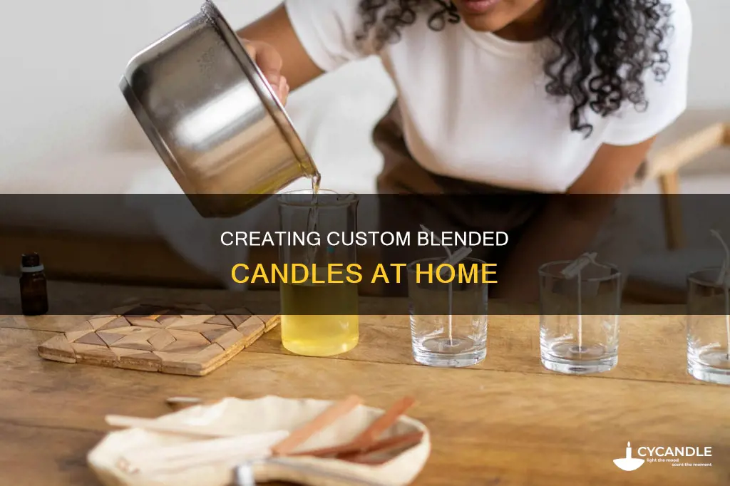 how to blend candles