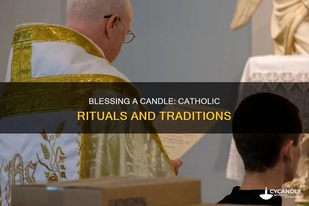 how to bless a candle catholic