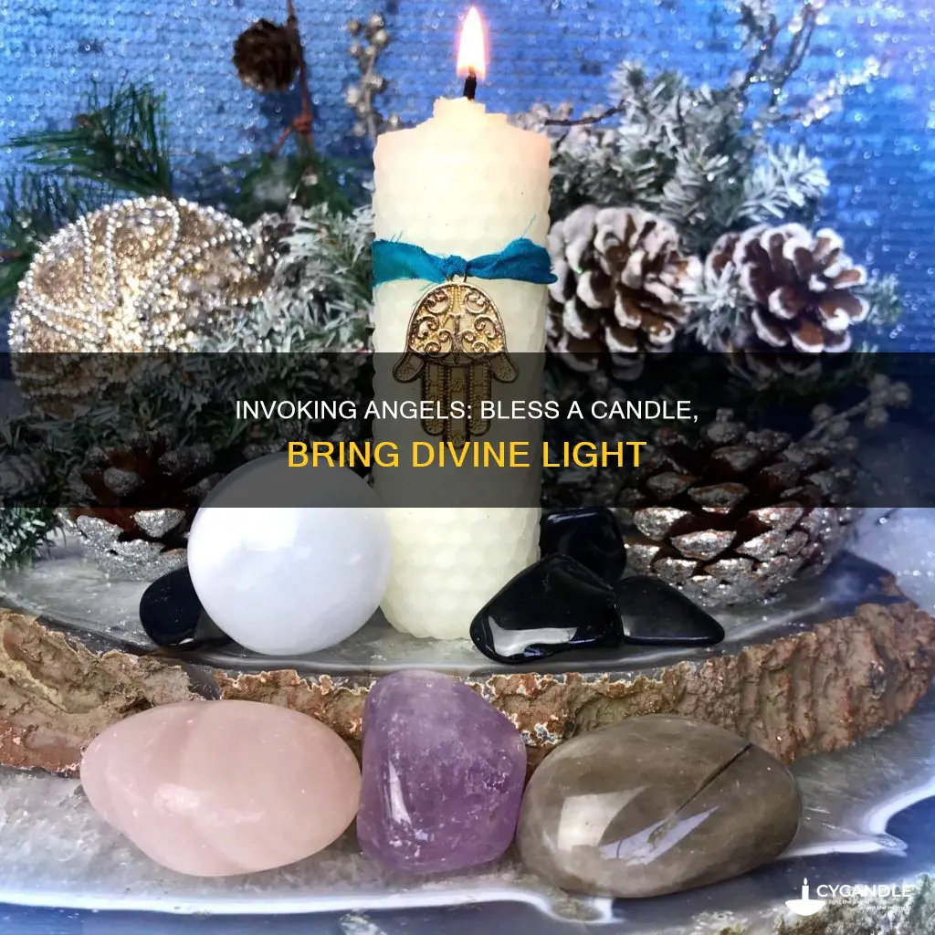how to bless a candle for angels