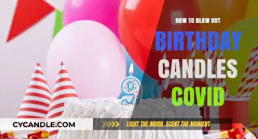 Birthday Candles: Blowing Safe in the Covid Era