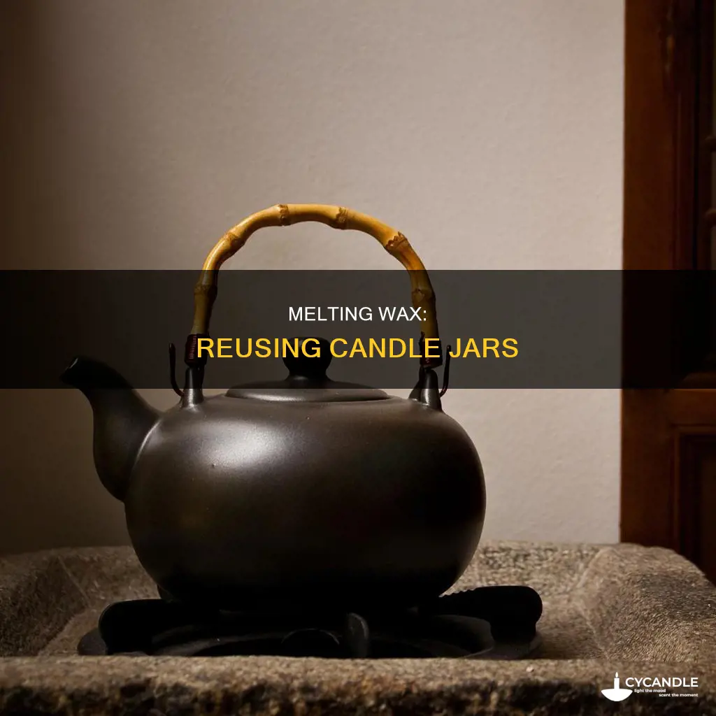 how to boil candle jars