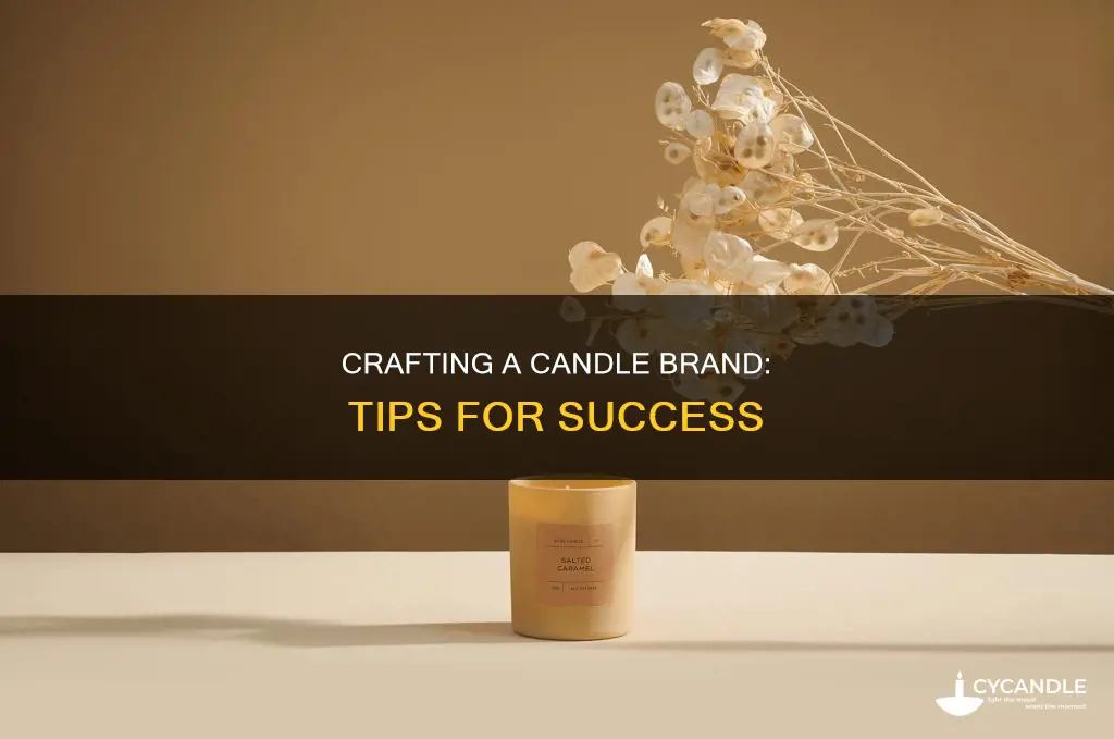 how to brand candles