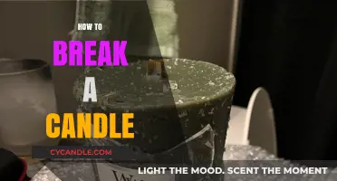 Breaking Candles: Easy and Creative Ways to Do It