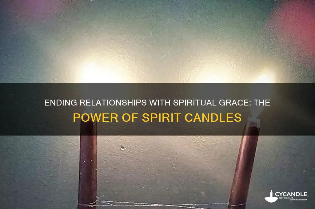 how to break up a relationship using spirit candles