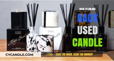 Revive Your Old Candles: Simple Steps to Restore Used Wax