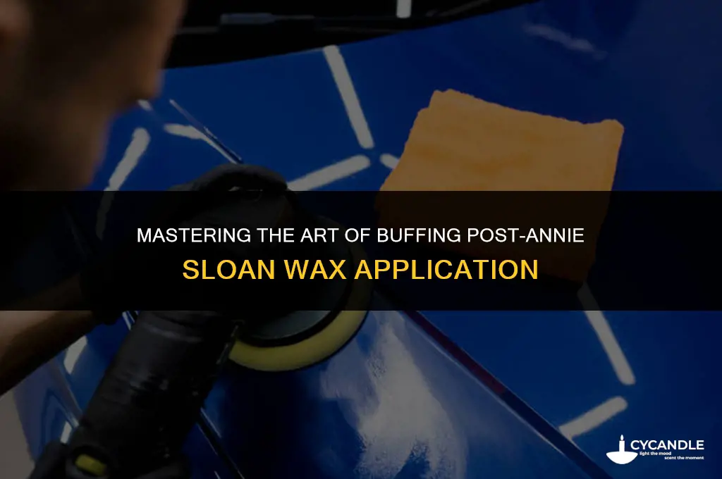 how to buff after using annie sloan wax