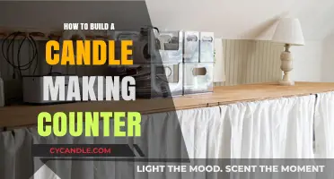 Creating a Candle-Making Counter: A Step-by-Step Guide
