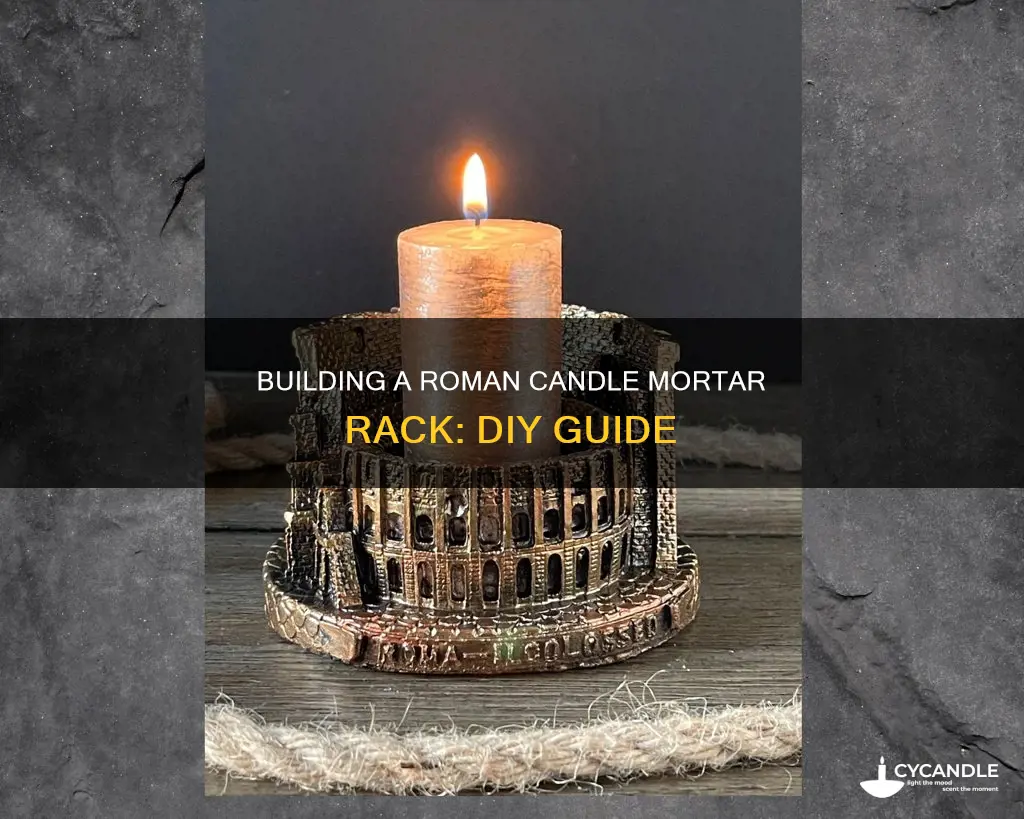 how to build a roman candle mortar rack