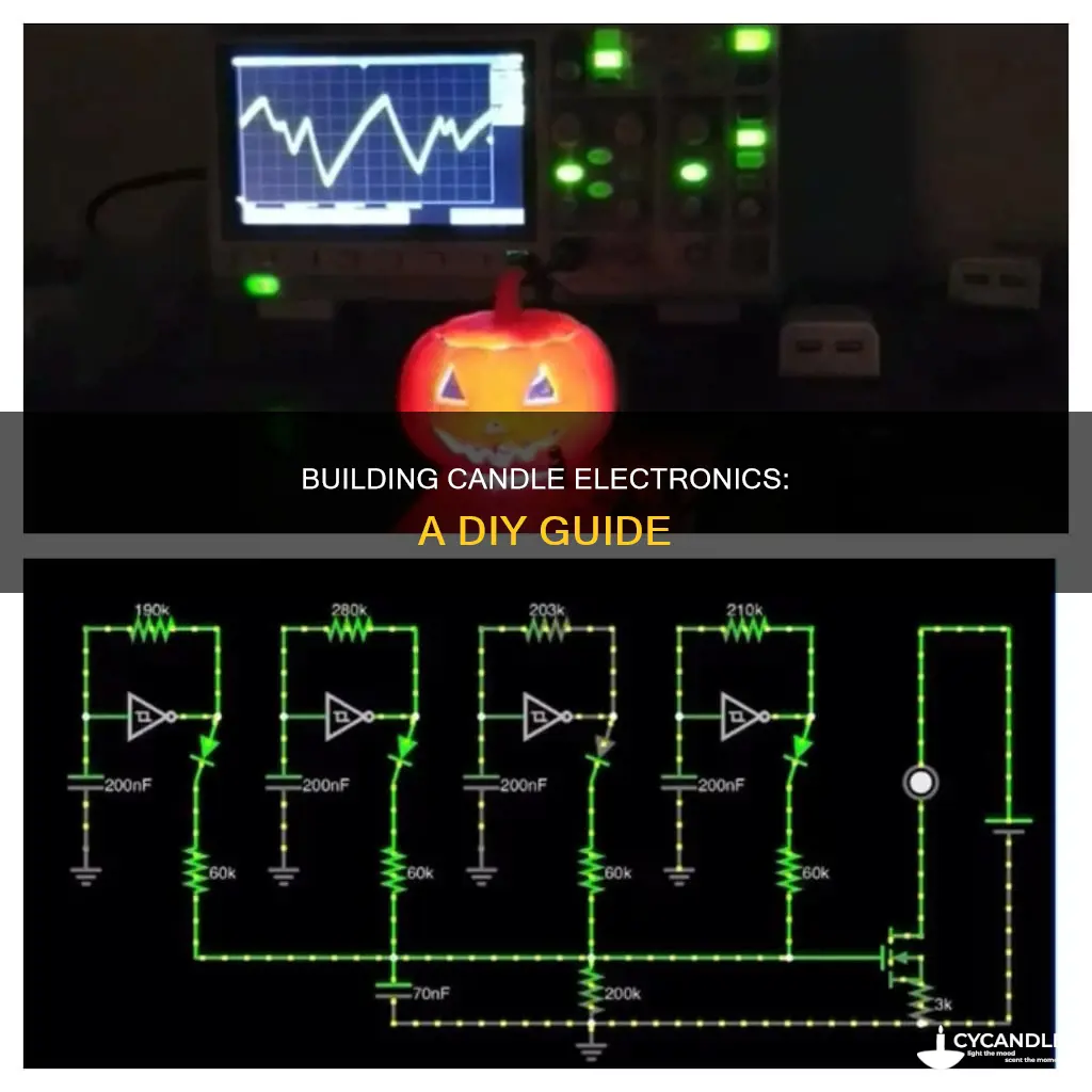 how to build candle electronics