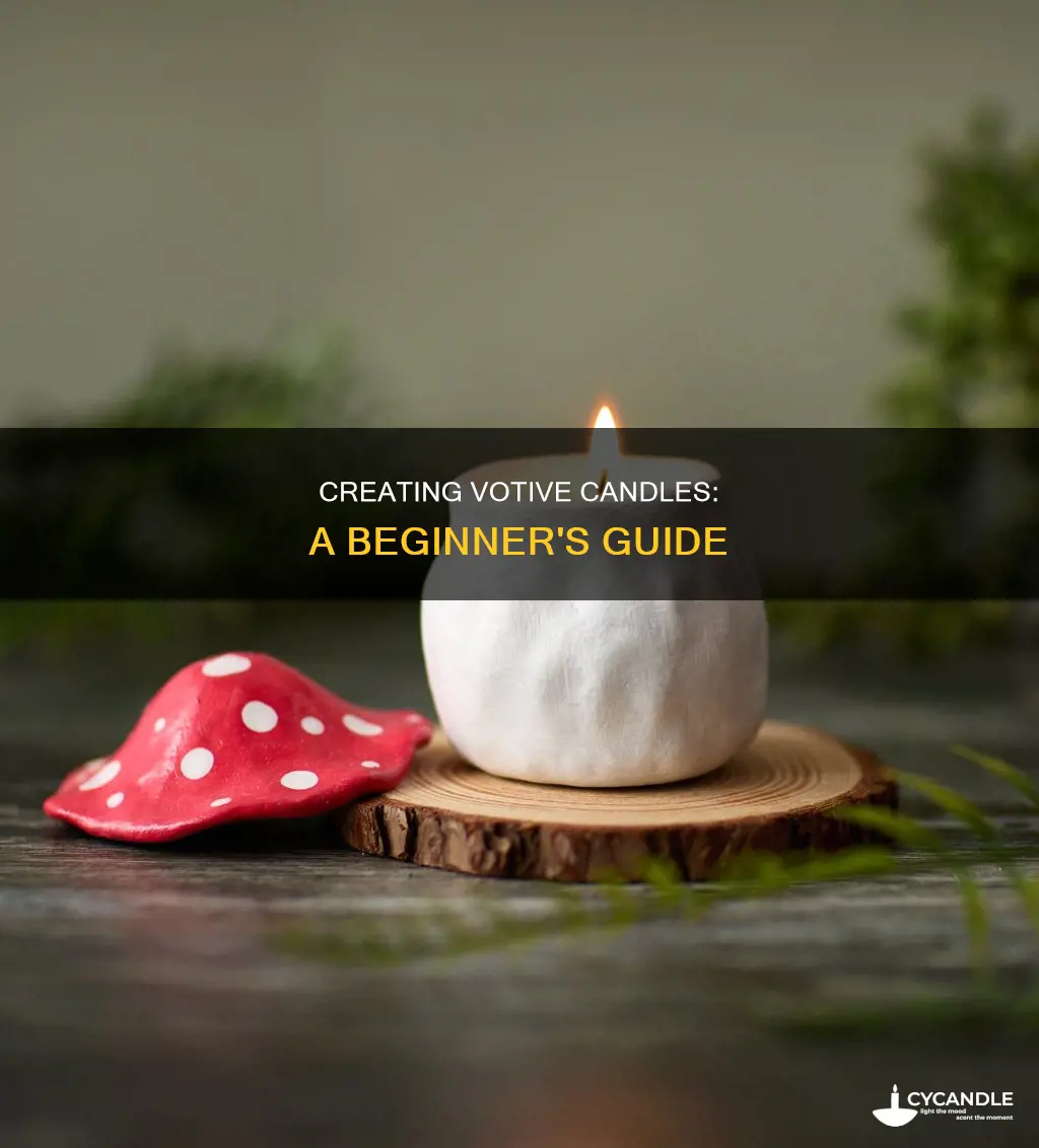 how to build votive candles
