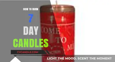 Mastering the Art of Burning 7-Day Candles Safely and Effectively