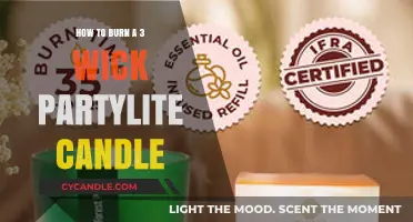 Mastering the Art of Burning Your 3-Wick Partylite Candle