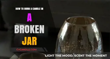 Creative Fixes: Safely Burning Candles in Broken Jars