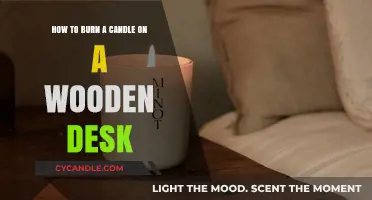 Safely Burning Candles on Wooden Desks: Tips to Prevent Damage