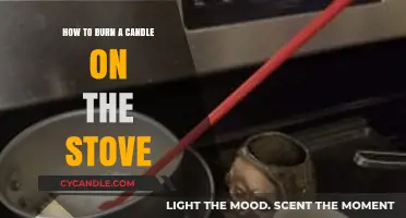 Safely Burning Candles on Your Stove: A Step-by-Step Guide