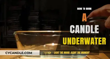 Mastering the Art of Burning a Candle Underwater: A Step-by-Step Guide
