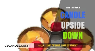 Defying Gravity: Master the Art of Burning Candles Upside Down
