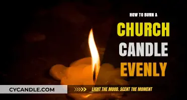 Mastering the Art of Evenly Burning Church Candles: A Step-by-Step Guide