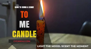 Mastering the Art of Burning a Come to Me Candle