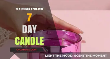 Burn a Pink Love 7-Day Candle: A Step-by-Step Guide