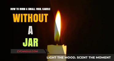 Safely Burning Small Vigil Candles Without a Jar: Simple Tips