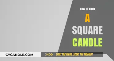 Mastering the Art of Burning Square Candles: Tips and Tricks
