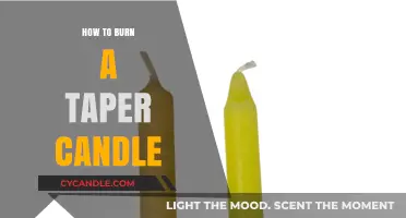 Mastering the Art of Burning Taper Candles: Tips and Techniques