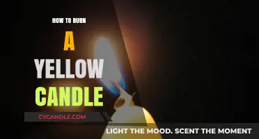 Mastering the Art of Burning a Yellow Candle Safely and Effectively