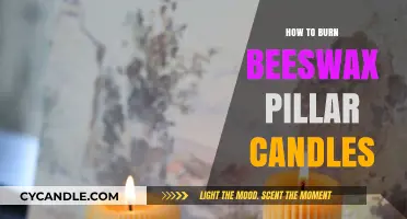 Mastering Beeswax Pillar Candles: A Step-by-Step Burning Guide