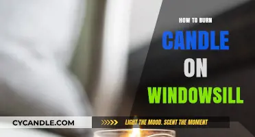 Safe Candle Burning Tips for Your Windowsill: A Step-by-Step Guide