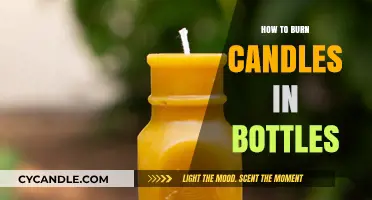 Creative Candle Burning: Safely Melting Wax in Glass Bottles