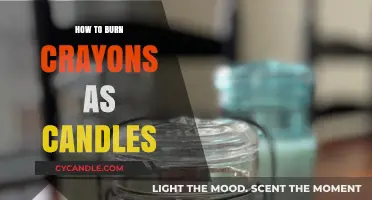 Creative Wax Hacks: Burning Crayons as Candles Safely and Easily
