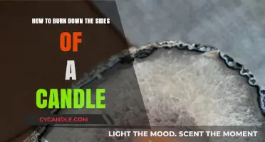 Mastering Candle Care: Techniques to Burn Down Candle Sides Evenly