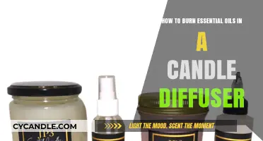 Enhance Your Space: Burning Essential Oils in a Candle Diffuser