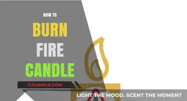 Mastering the Art of Burning Fire Candles Safely and Effectively