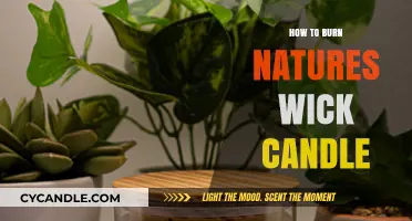 Mastering the Art of Burning Nature's Wick Candles Safely