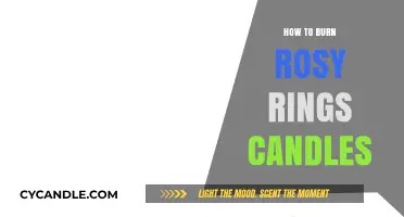 Mastering the Art of Burning Rosy Rings Candles for Lasting Fragrance