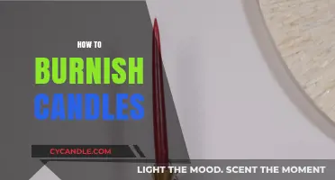 The Art of Candle Burnishing: Techniques for a Perfect Finish