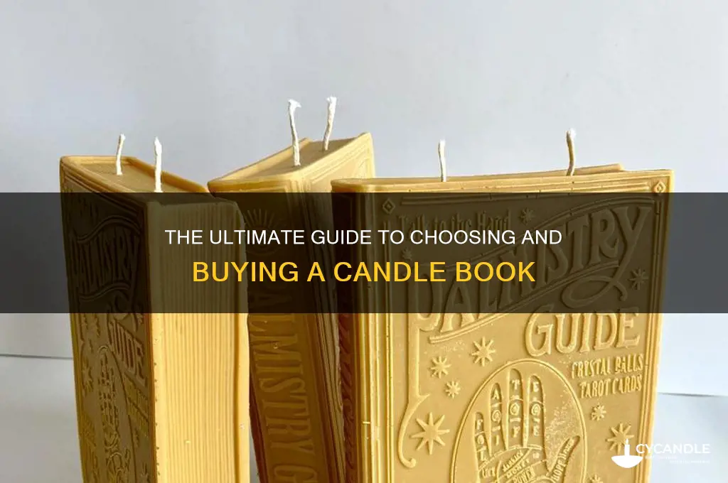 how to buy a candle book