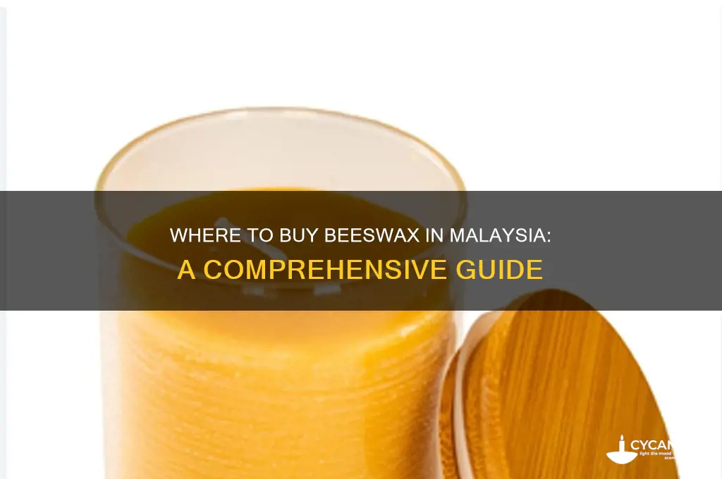 how to buy beeswax in malaysia