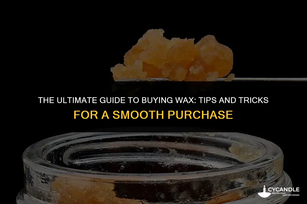 how to buy wax