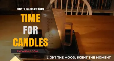 Mastering Candle Burn Time: A Step-by-Step Calculation Guide