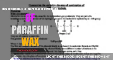 Calculating Enthalpy: Heat of Combustion for Paraffin Wax Explained