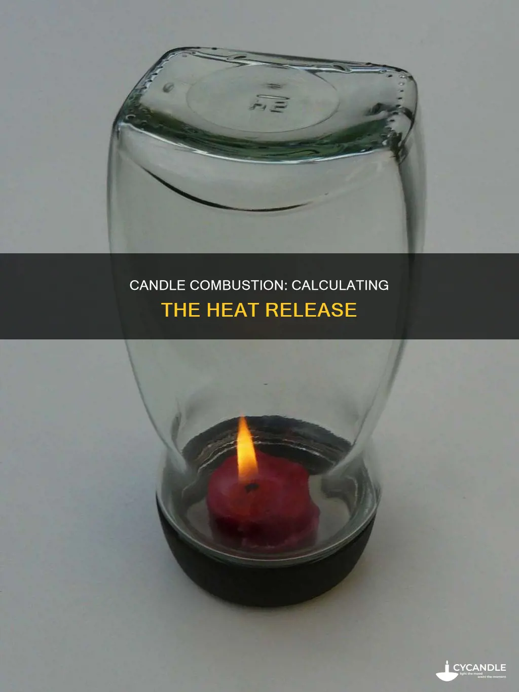 how to calculate heat of combustion of a candle
